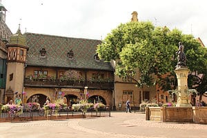Fountain in Colmar France