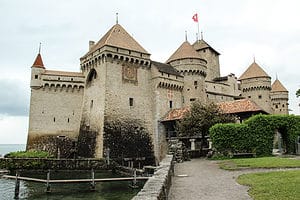 Chillon Castle Montreux Switzerland Europe Travel