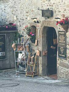 Store front in Yvoire France