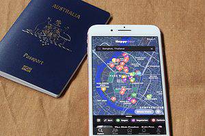 Happy cow is one of the best travel apps