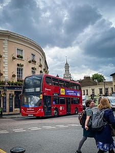 Double decker bus in London