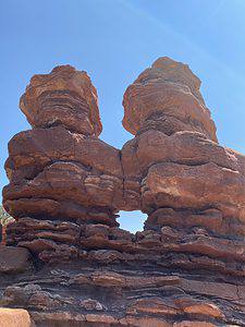 Siamese Twins in the Garden of the Gods