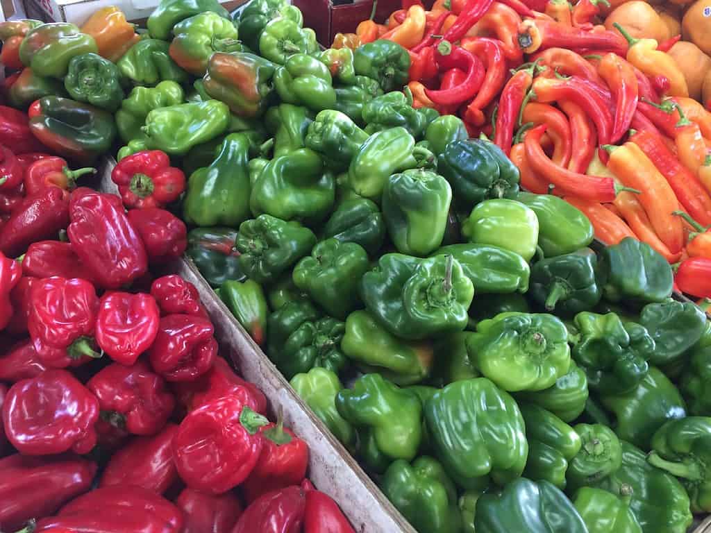 20170221 JPhone 2508 Vegetables at a farmers market for outdoorsy people