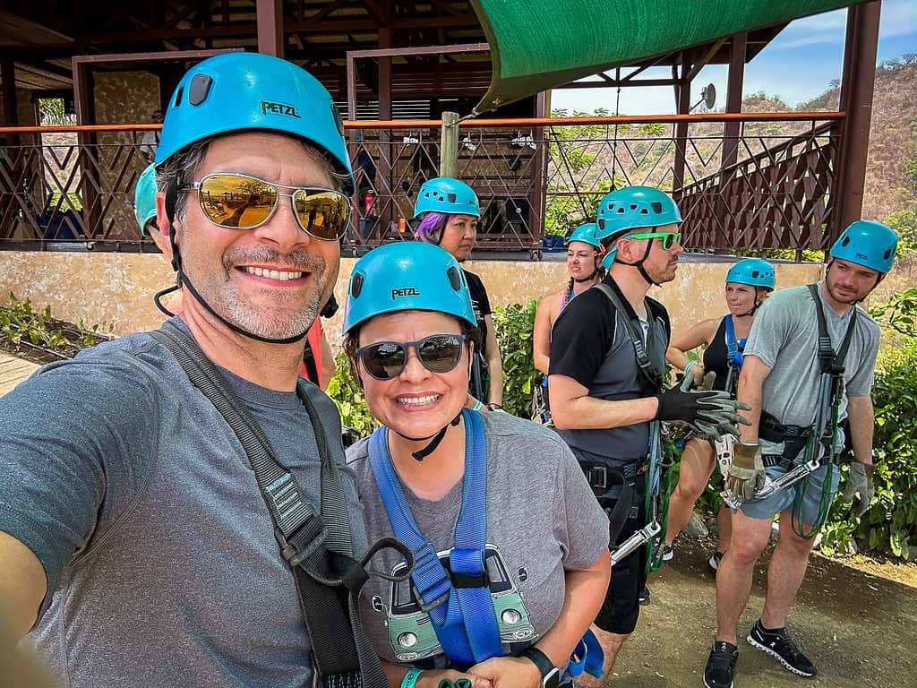 20230506 SJ CostaRica 4012 Zipline at Diamante Adventure park in Costa Rica