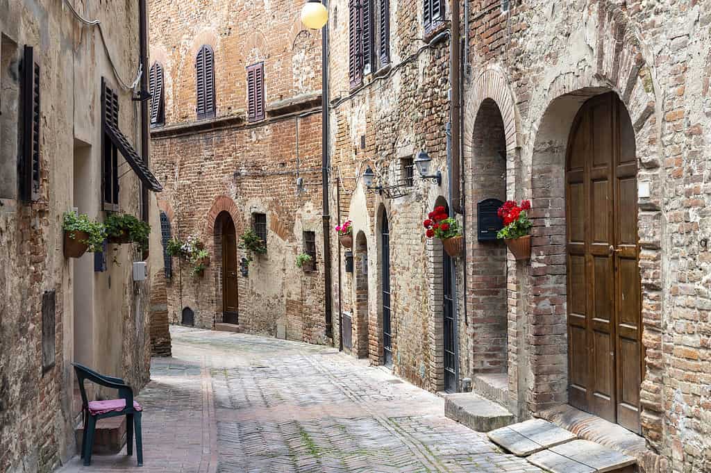 Certaldo is a dreamy small town in Italy near Florence,