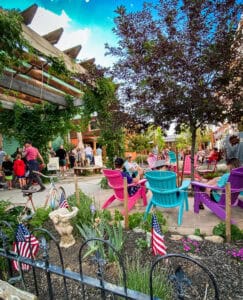 Buena vista downtown in Colorado