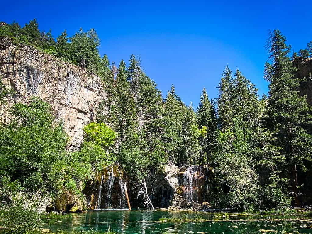Hiking to Hanging Lake is on of the things to do in Glenwood Springs, CO.