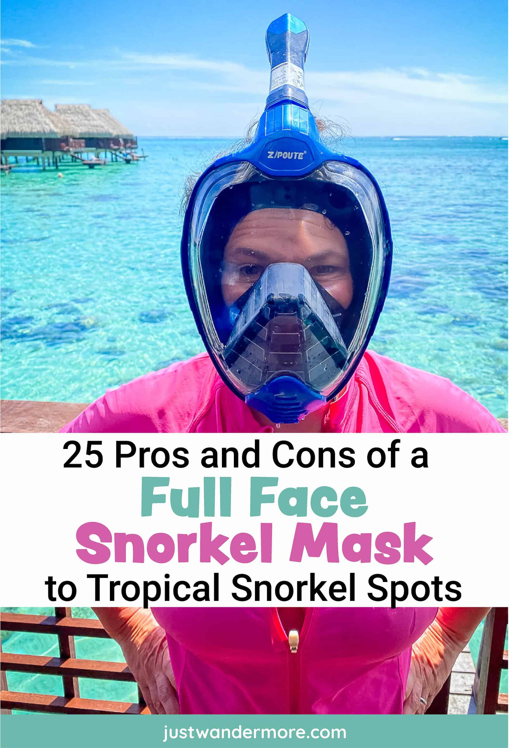 25 Pros and Cons of a Full Face Snorkel Mask for Tropical Snorkel Spots