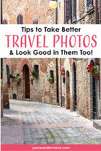 An Italian old town with tips to take better travel photos and look good in them too!