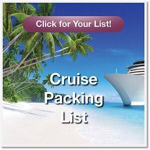 Clickable image for a cruise packing list.